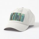 Green Etchnic Scandinavian Vertical Line Cap