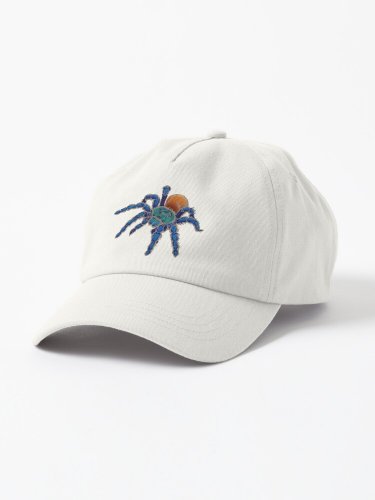 Greenbottle Blue Tarantula with Khaki Outline Cap