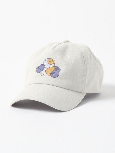Guinea pig and blueberry  Cap