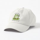 Had Enough  Funny Frog Holding Knife Cap