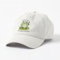 Had Enough  Funny Frog Holding Knife Cap