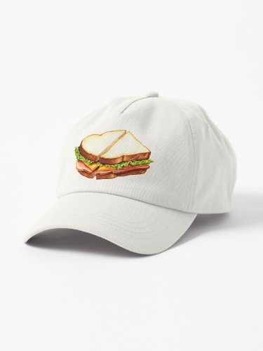 Ham Sandwich Pattern Cap