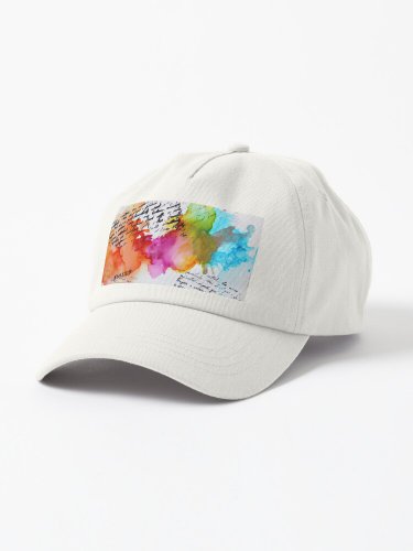 Happy (happy art) Cap