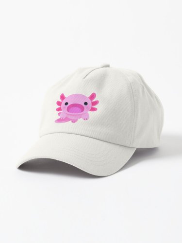 Happy axolotl Cap