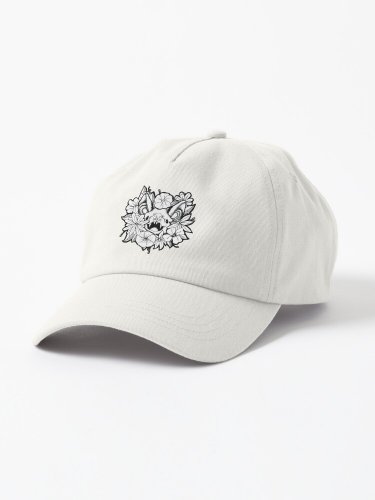 Happy Floral Bat Cap