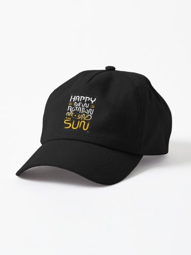 Happy New Rotation Around The Sun Cap