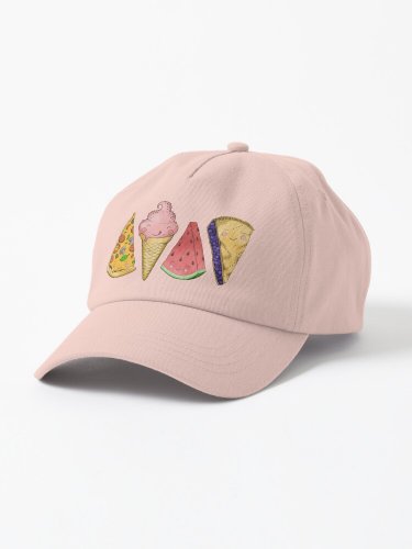 Happy Picnic Triangles Cap