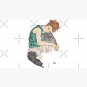 HD Seated Woman With Legs Drawn Up , by Egon Schiele - HIGH DEFINITION Cap