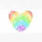 Heart Of A Rainbow With Gray  Cap