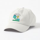 Home Sweet Home - House with happy clouds, trees and garden Cap