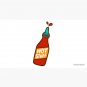 Hot Stuff Hot Sauce Pattern in Mint Cap