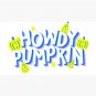 Howdy Pumpkin Halloween  Cap