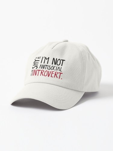 I am an Introvert. Cap
