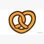 I Heart Pretzels Pattern Cap