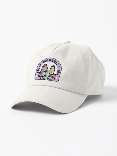 I Love Walkable Cities - Urban Planning Cap