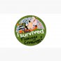 I Survived Flamingo Crossings Celebration Button Cap