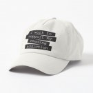 I Work To Support My Reading Addiction - Book Quote Cap