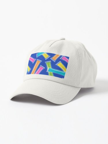 ice pops - bright blue Cap