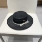 LV beach hat, fresh and light flat-top French sun protection hat for taking photos (9)