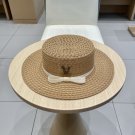 LV beach hat, fresh and light flat-top French sun protection hat for taking photos (10)