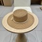 LV beach hat, fresh and light flat-top French sun protection hat for taking photos (10)