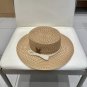 LV beach hat, fresh and light flat-top French sun protection hat for taking photos (10)
