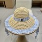 LV beach hat, fresh and light flat-top French sun protection hat for taking photos (12)
