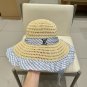 LV beach hat, fresh and light flat-top French sun protection hat for taking photos (12)