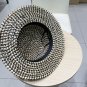 LV beach hat, fresh and light flat-top French sun protection hat for taking photos (13)