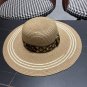 LV beach hat, fresh and light flat-top French sun protection hat for taking photos (19)