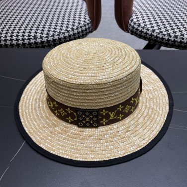 LV's 2025 new resort-style straw hat, a must-have for travel, super easy to match (10)