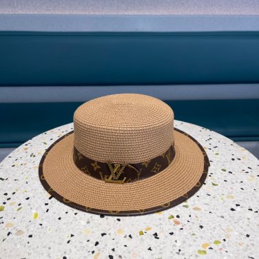 LV's 2025 new resort-style straw hat, a must-have for travel, super easy to match (21)
