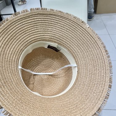 LV's 2025 new resort-style straw hat, a must-have for travel, super easy to match (24)