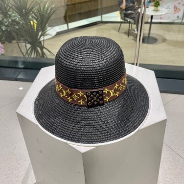 LV's 2025 new resort-style straw hat, a must-have for travel, super easy to match (26)