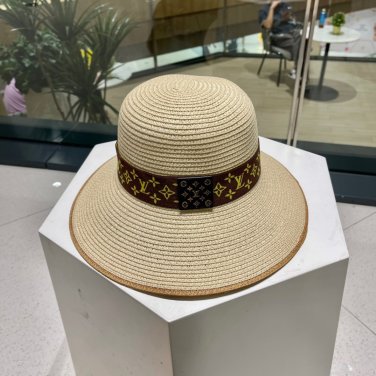 LV's 2025 new resort-style straw hat, a must-have for travel, super easy to match (29)