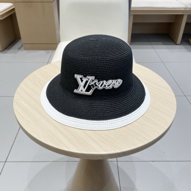 LV's 2025 new resort-style straw hat, a must-have for travel, super easy to match (34)