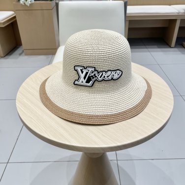 LV's 2025 new resort-style straw hat, a must-have for travel, super easy to match (35)