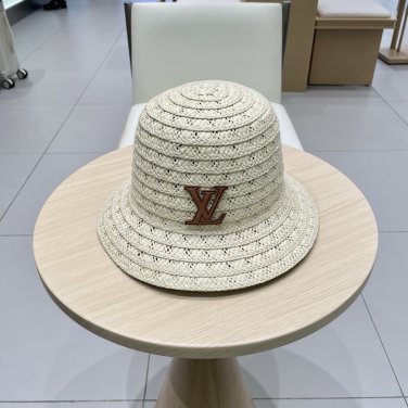 LV's 2025 new resort-style straw hat, a must-have for travel, super easy to match (40)