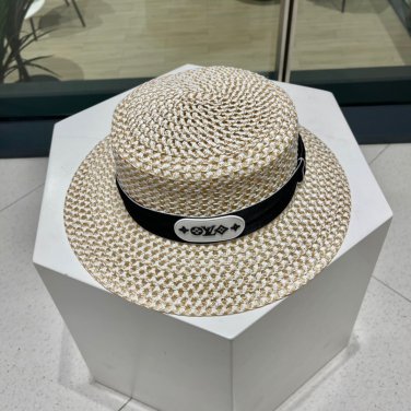 LV's 2025 new resort-style straw hat, a must-have for travel, super easy to match (43)