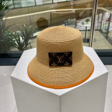LV's 2025 new resort-style straw hat, a must-have for travel, super easy to match (45)