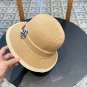 LV's 2025 new resort-style straw hat, a must-have for travel, super easy to match (52)