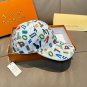 The new original single baseball cap of LV, with silk-screened letters (5)
