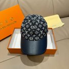 The new original single baseball cap of LV(LV), with embossed jacquard patchwork (19)