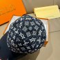 The new original single baseball cap of LV(LV), with embossed jacquard patchwork (19)