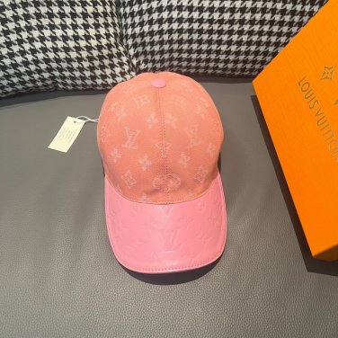 The new original single baseball cap of LV(LV), with embossed jacquard patchwork (12)