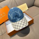 The new original single baseball cap of LV(LV), with embossed jacquard patchwork (2)