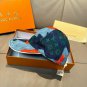The new LV original single baseball cap with print, made of top-grain cowhide (36)