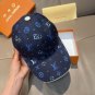 The new LV original single baseball cap with print, made of top-grain cowhide (35)