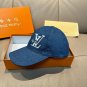 The new LV original single baseball cap with print, made of top-grain cowhide (30)
