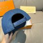 The new LV original single baseball cap with print, made of top-grain cowhide (30)